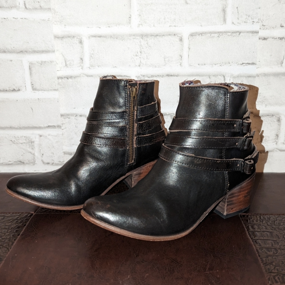 FreeBird SAVOR Black Bootie size 6 - Picture 3 of 12